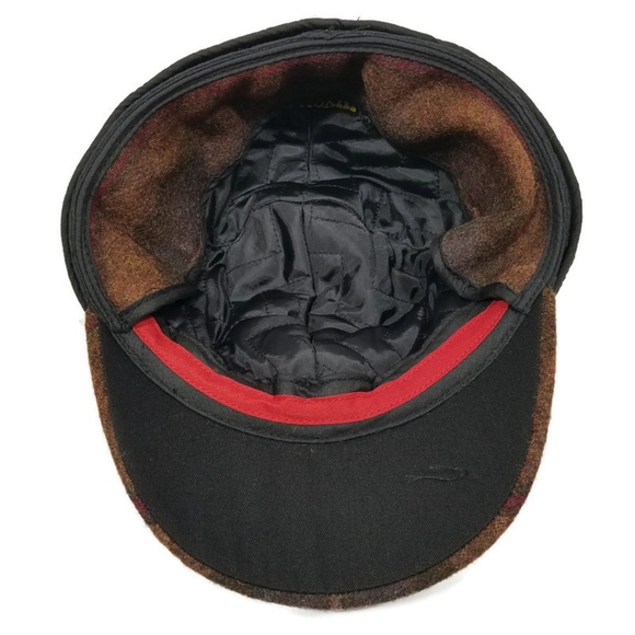 WYOMING TRADERS MACKENZIE 100% AUSTRALIAN WOOL HAT - TAN PLAID - Picture 3 of 6